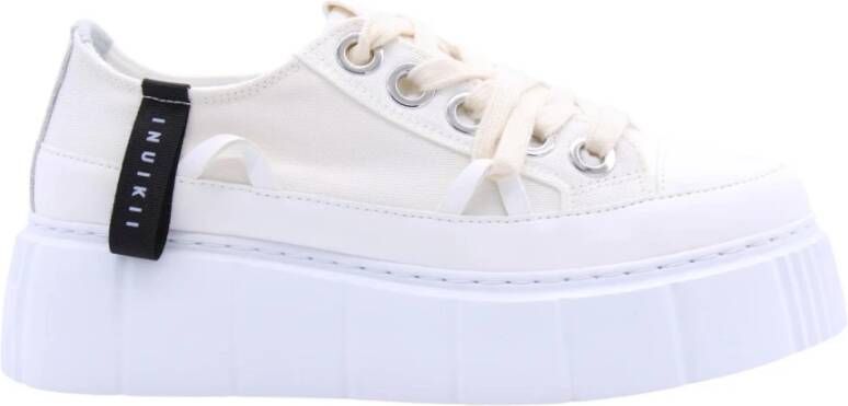 INUIKII Low-Top Sneakers MATILDA CANVAS LOW in crème - Foto 2