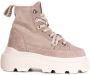 Inuikii Matilda Shearling Laarzen Beige Dames - Thumbnail 1