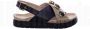 Inuikii Raffia Stone Stijlvolle Zomer Sandalen - Thumbnail 1