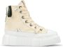 Inuikii High Matilda Canvas Sneakers Beige Dames - Thumbnail 1