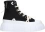 INUIKII Sneakers Matilda Canvas High 23 in zwart - Thumbnail 1