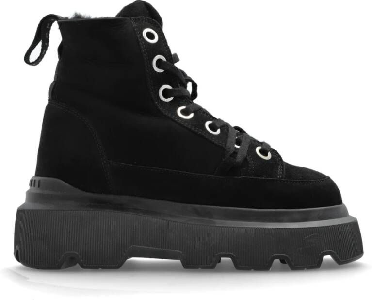 INUIKII Boots & laarzen Matilda Shearling in zwart