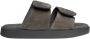 INUIKII Slippers & Mules Classic Suede Velcro in taupe - Thumbnail 1