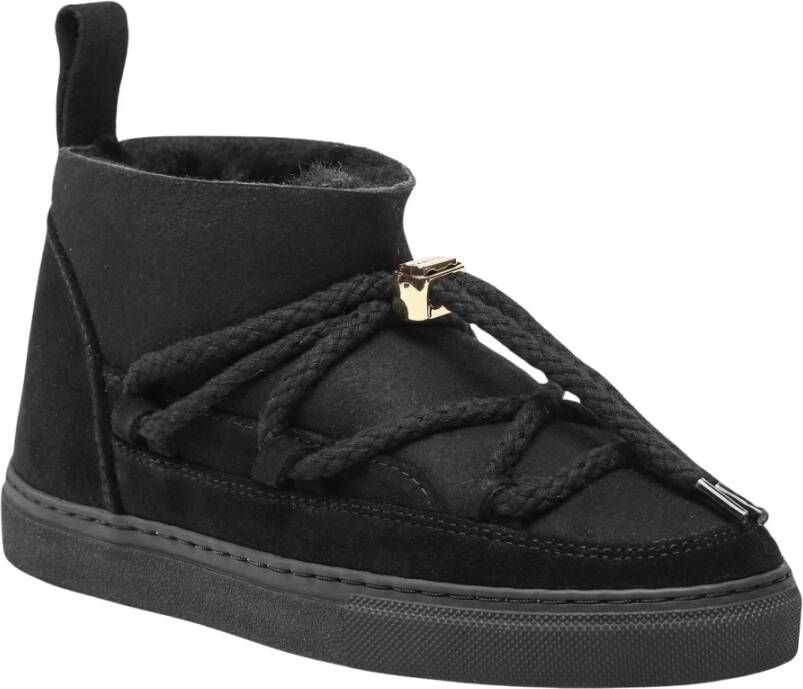 Inuikii Tijdloze Elegantie Gecombineerd met Functionaliteit Lage Sneaker Black Dames