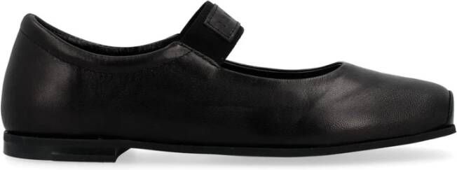 Inuikii Zwarte Nappa Ballerina Schoenen