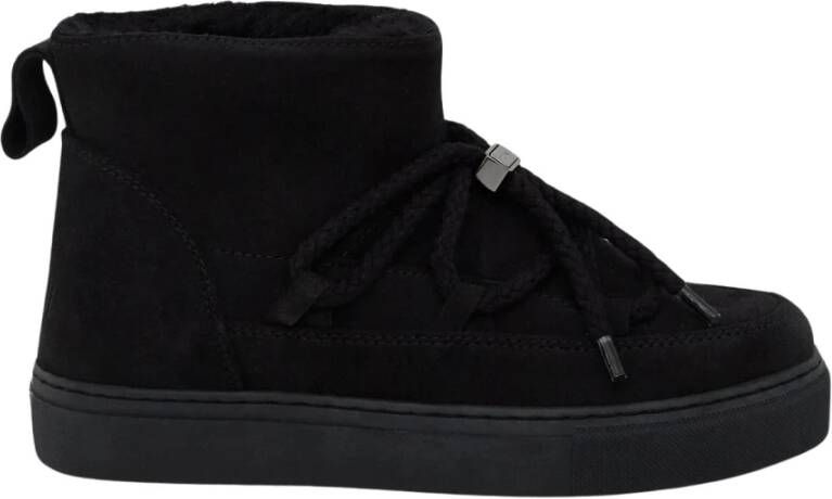 Inuikii Zwarte Suède Snowboots