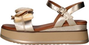 Inuovo Flat Sandals Geel Dames