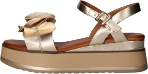 Inuovo Flat Sandals Geel Dames