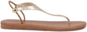 Inuovo Flat Sandals Geel Dames
