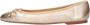 Inuovo Gouden Ballerina met Strikdetail Yellow Dames - Thumbnail 3