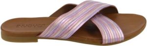 Inuovo Platte sandalen miinto-958e65a2af16cba6e3c3 Roze Dames