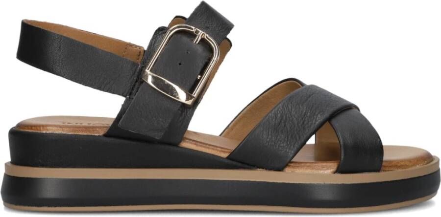 Inuovo Zwarte Sandalen Model 113117 - Foto 5