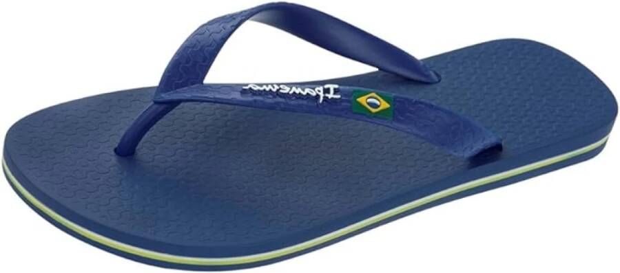 Ipanema Blauwe Zomer Flip Flops voor Mannen Blue Heren