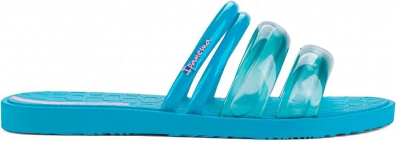 Ipanema Gestreepte Puffer Sandalen voor Dames Blue - Foto 3
