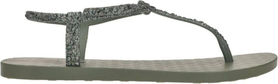 Ipanema Groene Vegan Gesp Sandalen Green Dames