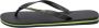 Ipanema Classic Brasil Teenslippers Slippers Zwart Groen Heren - Thumbnail 5