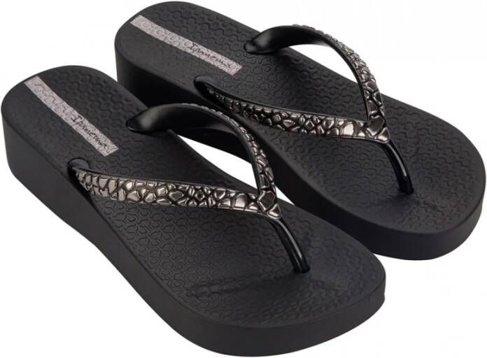 Ipanema Mesh Platform Sandalen voor Vrouwen Black Dames