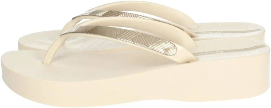 Ipanema Mesh VII Platte Sandalen Vrouwen Beige Dames