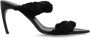 IRO Gehakte pantoffels Twisty Black Dames - Thumbnail 7