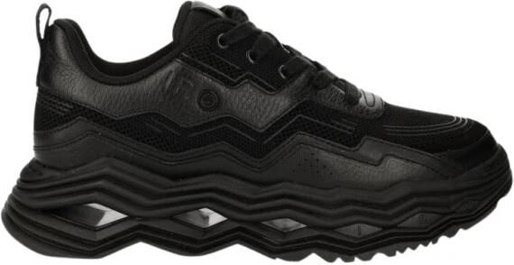 IRO Wave sneaker met leren details