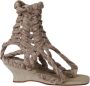 Isa Boulder Flat Sandals Bruin Dames - Thumbnail 1