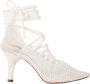 Isa Boulder High Heel Sandals White Dames - Thumbnail 1