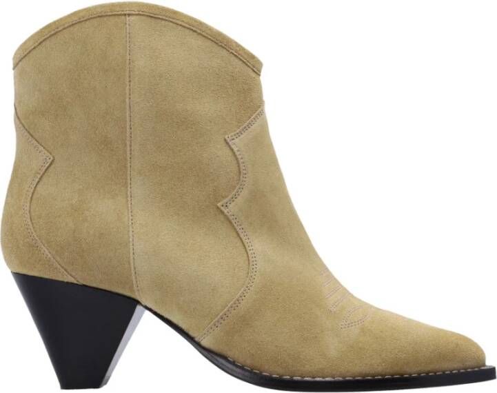 Isabel marant Ankelstøvler Beige Dames