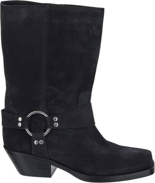 Isabel Marant Antya Suede Biker Boots
