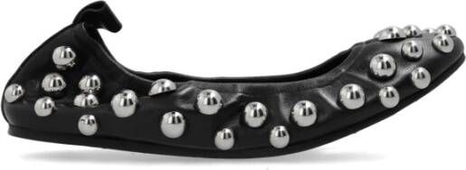 Isabel marant Belna Ballerinas Leather Black in zwart