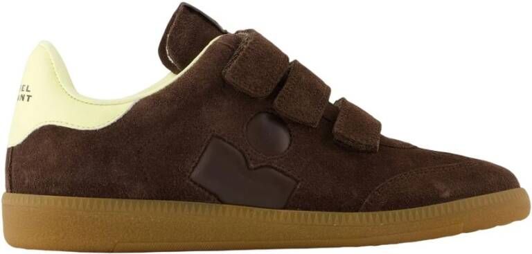 Isabel Marant Bruine leren sneakers Beth Gd