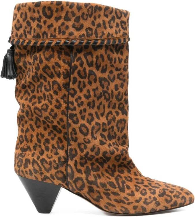 Isabel Marant Bruine platte schoenen voor vrouwen