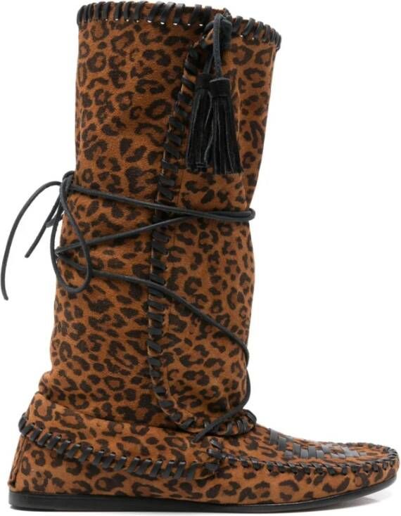 Isabel Marant Bruine platte schoenen voor vrouwen