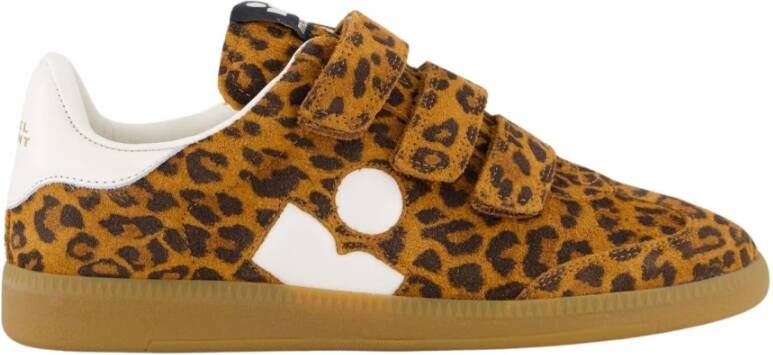 ISABEL MARANT Lage sneakers Dames Beth-gb 25abk0013fa Maat: 38 Materiaal: Suède Kleur: Bruin
