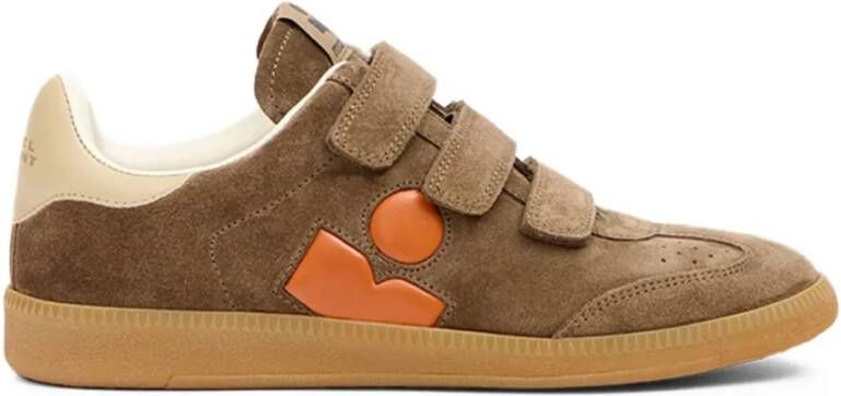 Isabel Marant Bruine Touch-Strap Sneakers