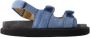 Isabel marant Cotton sandals Blue Dames - Thumbnail 1