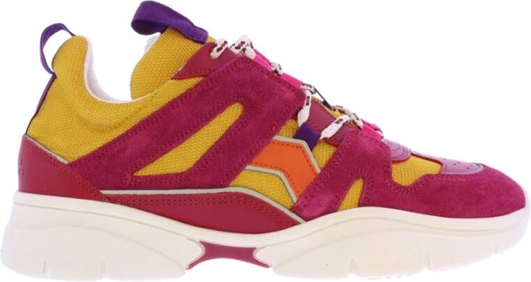 Isabel marant Dames Kindsay Sneaker Roze Oranje Multicolor Dames