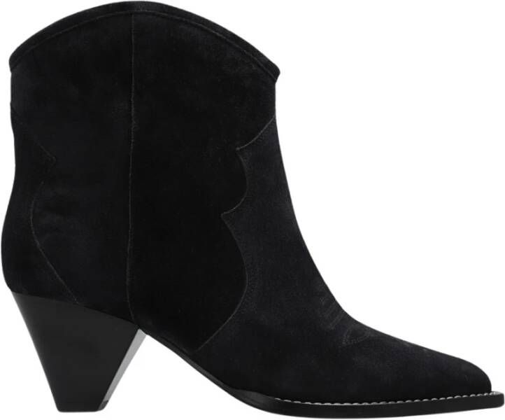 Isabel marant Darizo enkellaarzen met hak Gray Dames