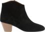 Isabel marant Boots & laarzen Boots Calf Velvet Leather in zwart - Thumbnail 1