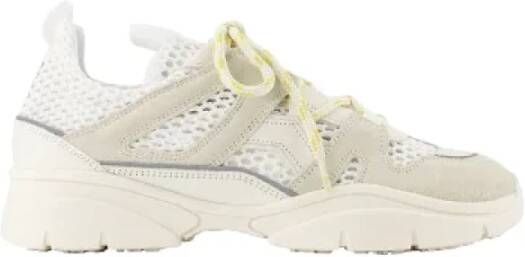Isabel marant Fabric sneakers White Dames