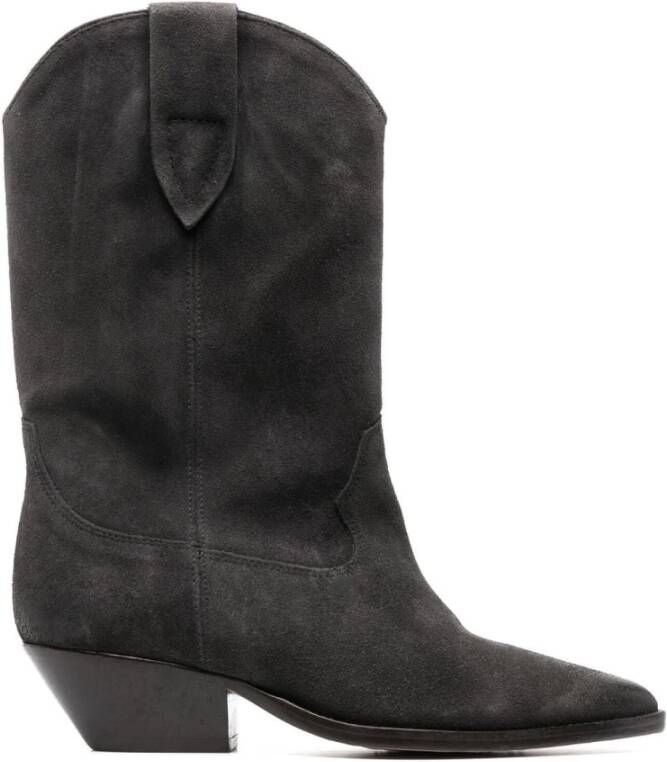 Isabel Marant Faded Black Duerto Laarzen