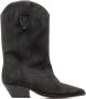 Isabel Marant Faded Black Duerto Laarzen - Thumbnail 1