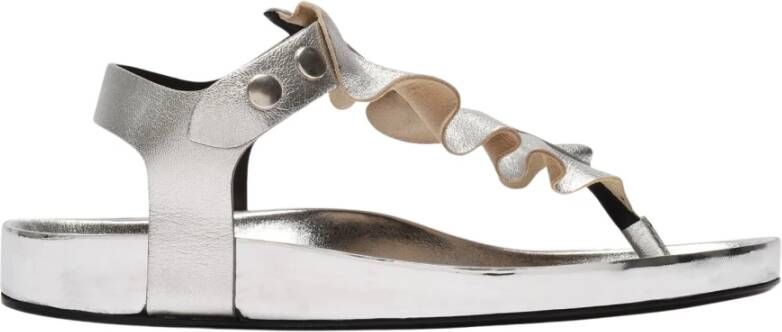 Isabel marant Flade sandaler Grijs Dames