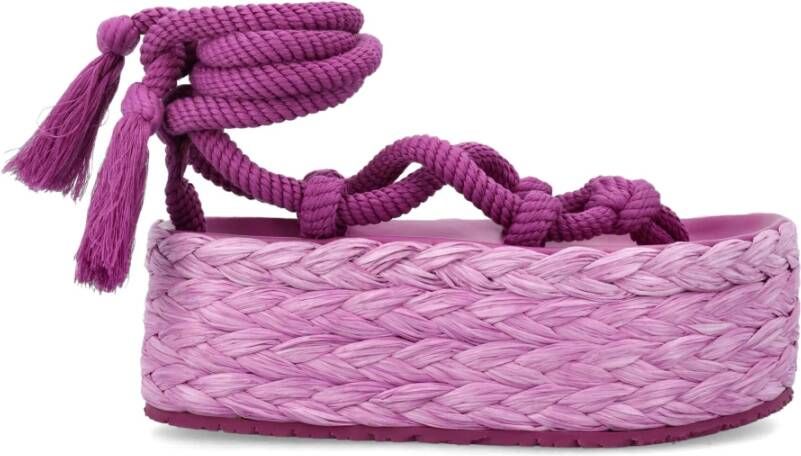 Isabel marant Flade sandaler Purple Dames