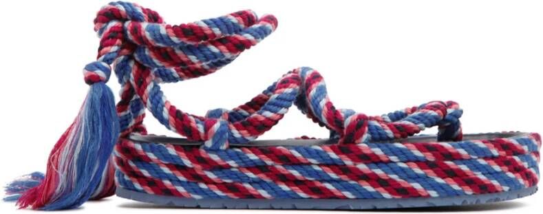 Isabel marant Flat Sandals Blauw Dames - Foto 3