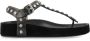 Isabel marant Flat Sandals Black Dames - Thumbnail 1