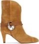 Isabel marant Fluweel Cognac Laars Dytho Brown Dames - Thumbnail 1