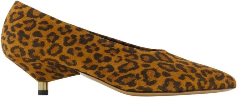 Isabel Marant Gedrukte Leren Pumps Luipaardstijl