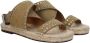 Isabel Marant Groene Studded Leren Sandaal met Gesp - Thumbnail 1