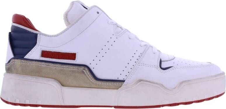 Isabel marant Emreeh Leren Sneakers Blue Heren