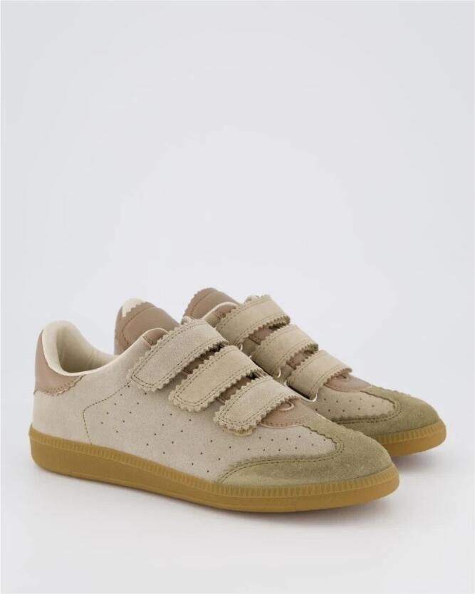 Isabel marant Beth sneaker van suède met leren details - Foto 3